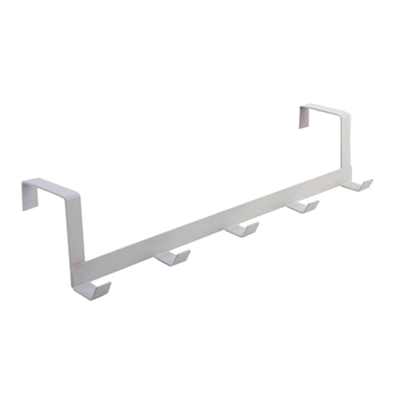 Par-dessus la Porte 5 Hooks Organisateur de Salle de Bain pour la Maison Porte-Vêtements Manteau Chapeau Serviette