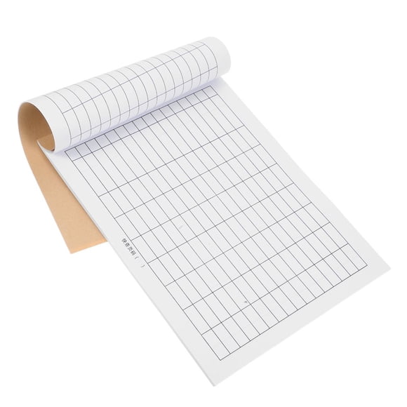 LNGOOR Grand Livre de Comptabilité Vierge, Livre de Gestion des Inventaires, Livre de Documents Financiers, Grand Livre à Carreaux pour Bureau, Entrepôt, École, Maison