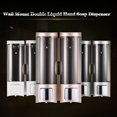 thumbnail image 2 of Amdohai Manual Dispenser Wall Mount Double Liquid Shampoo Shower, 2 of 7