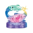 thumbnail image 1 of Fridja 3D Crystal Puzzle Jig-saw Clear Twelve 12 Constellation Astrolog Flash LED Light, 1 of 3