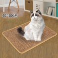 thumbnail image 2 of Cat Scratcher Mat   Thickened Soft Comfortable Cat Scratching Pad Non-slip Kitty Scratch Rug Protecting Furniture  for Home Living Room 11.81 x 15.75 Inch, 2 of 6