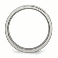 thumbnail image 2 of Titanium Flat 5mm Polished Band Ring 7.5 Size, 2 of 6