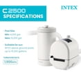 thumbnail image 3 of Intex C2500 Cartridge Filter Pump W/Gfci (110-120 Volt), 3 of 11