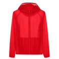 thumbnail image 1 of Plebaso Veste de Protection Solaire pour Femmes Légère à Capuche Zippée Manches Longues Chemise de Soleil Extérieure avec Poches, 1 of 7