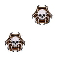 thumbnail image 1 of maskred Exquisite And Fashionable Halloween Enamel Pin Brooch Gift For Gothic Jewelry Enthusiasts And Alloy Spider Skeleton 2Set, 1 of 6