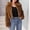 Style1-Yellow winter coats for women, variant on Mceream Women's Faux Fur Cropped Coat Open Front Fluffy Cardigan Zip Up Shaggy Short Jacket Warm Elegant Crop Outerwear Plus Size Winter Outwear Chaqueta Acolchada Para Mujer Coffee S