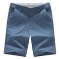 thumbnail image 1 of Diufon Men's Athletic Shorts Cotton Linen Drawstring Waisted Outdoor Sport Shorts Spring Summer Shorts with Pockets, 1 of 3