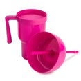 thumbnail image 4 of Mainstays Stadium Tumbler 32 fl oz, Pink, 4 of 4