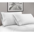 thumbnail image 1 of Greek Key Ultra Soft 1800 Series Egyptian Comfort 4 Piece Sheet Set (Queen, White), 1 of 3