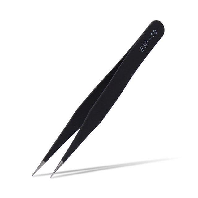 12 CM Tweezers Multifunction Pliers Anti-Static Material Tweezer