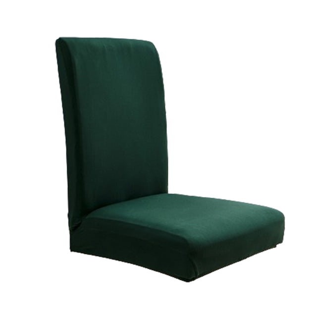Dining Chair Covers,Dining Chair Cover Solid Color Brushed High Elastic Chair Cover Soft and Comfortable Chair Seat Cover -Proof and Dirt- Chair Slipcover Suitable for Dining Chair