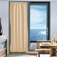 thumbnail image 4 of Rbaofujie High-Precision Solid Color French Door Window Curtains Rod-Pocket Design for Sliding Ideal for Window and Doors, 4 of 8
