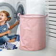 thumbnail image 5 of BKER Patterned Linen Laundry Hamper Without Lid Large Open Top Dirty Stylish And Breathable Fabric For Bedroom Or Bathroom Easy And Durable Design, 5 of 5