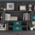 thumbnail image 3 of Pemberly Row Modern 72W Desk Hutch in Storm Gray - Engineered Wood, 3 of 7