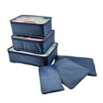 thumbnail image 2 of Fridja 6Pcs Compression Packing Cubes for Travel, Luggage Organizer Bags, Zipper Packing Cubes for Suitcases, 2 of 5