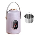 thumbnail image 2 of Multifunctional Portable Slow Cooker With Ceramic Glaze Inner And Steamer For Cooking Soup Rice Porridge, 2 of 5