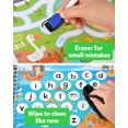 thumbnail image 3 of Coogam Preschool Activity Book, Letters Numbers Tracing Book Learn to Write Alphabet ABC Handwriting Educational Toy Fine Motor Montessori Gift for 3 4 5 Years Old Kids, 3 of 6