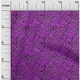 thumbnail image 1 of oneOone Rayon Purple Fabric Animal Skin Craft Projects Decor Fabric Printed By The Yard 56 Inch Wide-UU8, 1 of 5