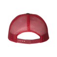 thumbnail image 2 of Richardson Low Pro Trucker Cap, M-L, Coffee-Claret, 2 of 2
