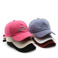 thumbnail image 4 of Unisex Embroidered Baseball Caps, UPF Sun Protection Adjustable Dad Hat for Running, Workout and Outdoor Activities, Vintage Washed Cotton Casual Style, 4 of 5
