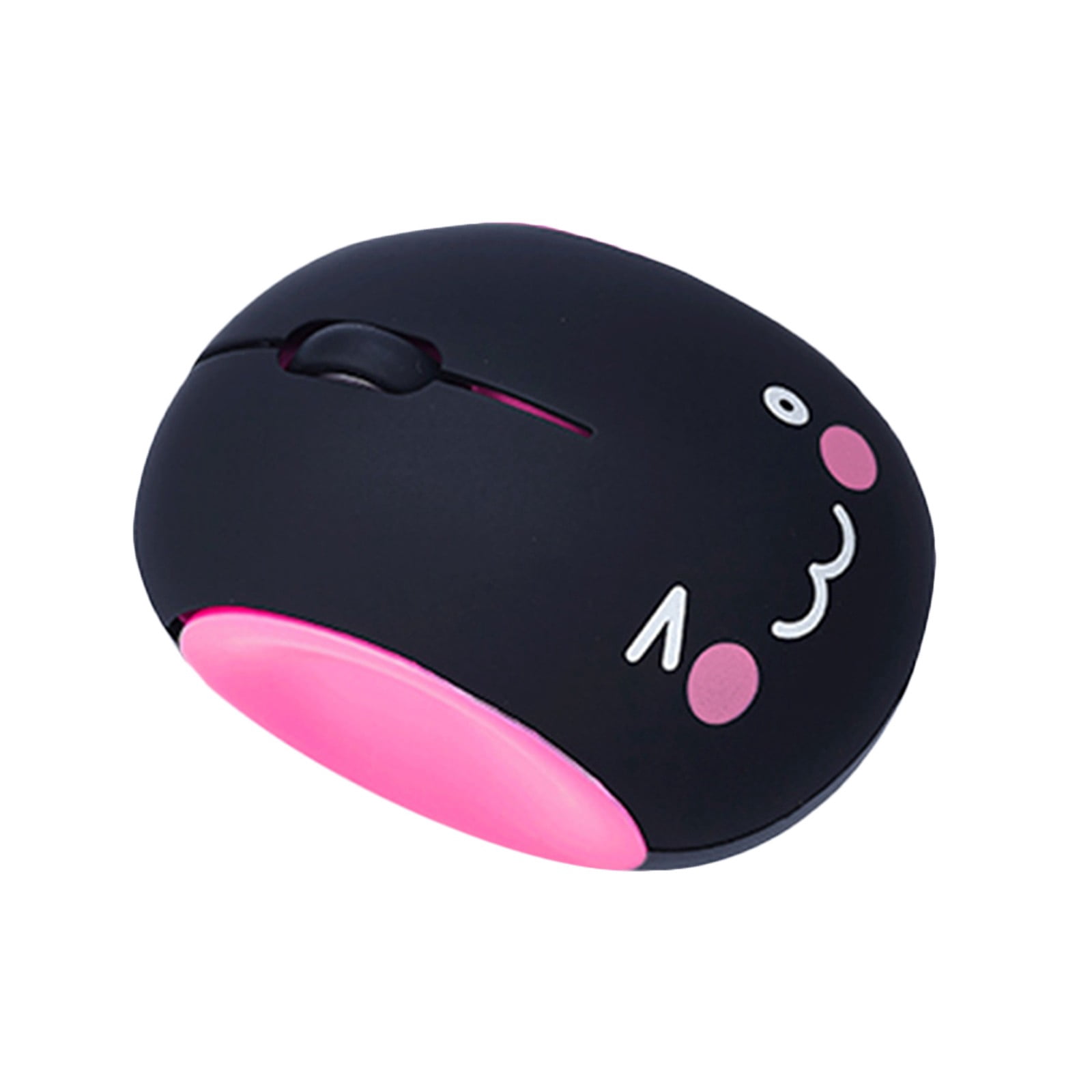 Computer Mouse Wireless Rechargeable Wireless Mouse Bun Maruko Cute Boy and Girl Little Wireless Mute Mouse Rechargeable Wireless Mouse