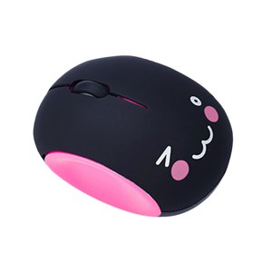 Computer Mouse Wireless Rechargeable Wireless Mouse Bun Maruko Cute Boy and Girl Little Wireless Mute Mouse Rechargeable Wireless Mouse