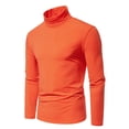 thumbnail image 2 of FAIWAD Men's Thermal Undershirts Long Sleeve Mock Turtleneck Slim Stretch Basic Pullover Tops, 2 of 8