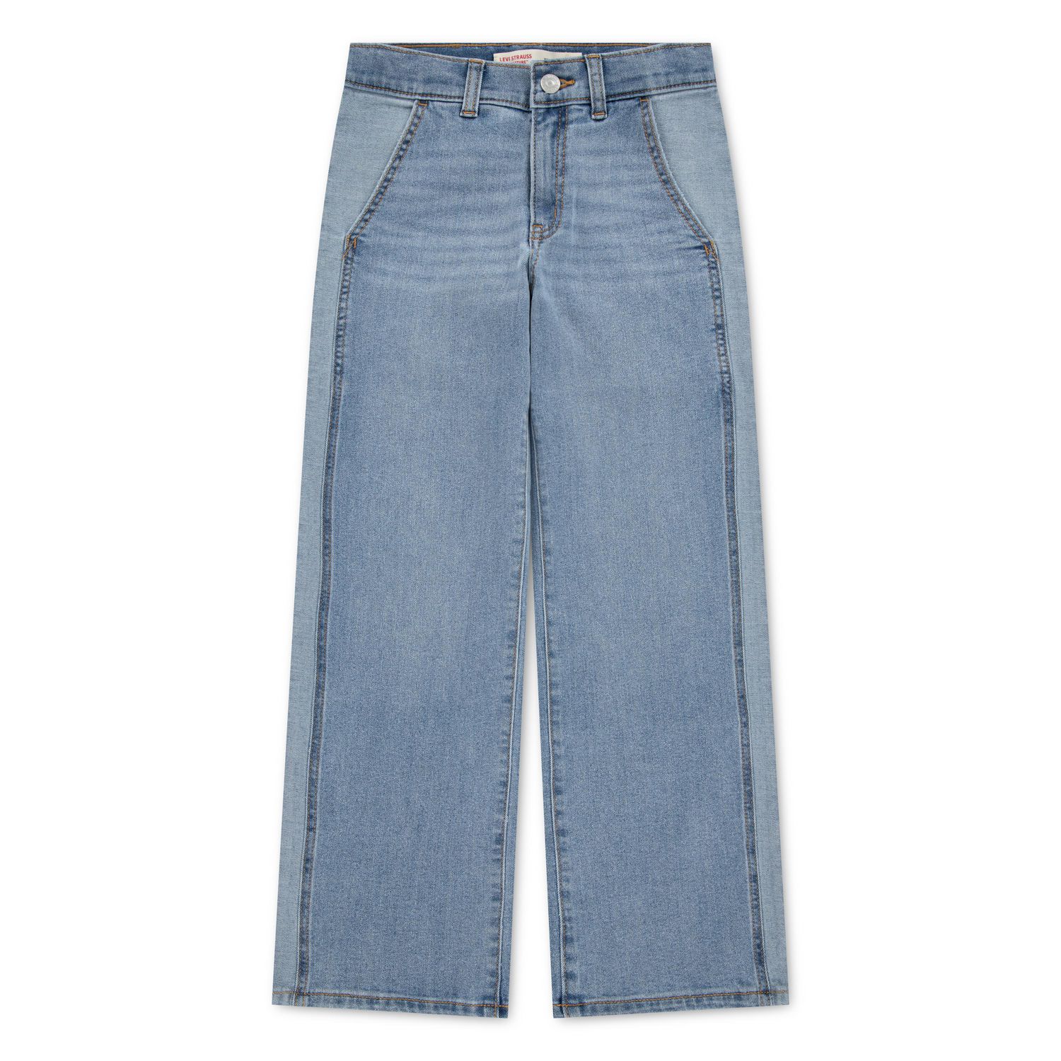 Levi Strauss Signature Jean Coupe Large à Effet Color-Block pour Fille