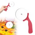 thumbnail image 1 of TIELUTT Roue de Coupe-Pizza Trancheuse en Acier Inoxydable et Petit Outil de Cuisine Classique avec Dispositif à Main Adapté pour Support d'Ustensiles de Pizza Suspendu Support d'Ustensiles en Métal Maison et Cuisine Support d'Ustensiles Cuisine, 1 of 7