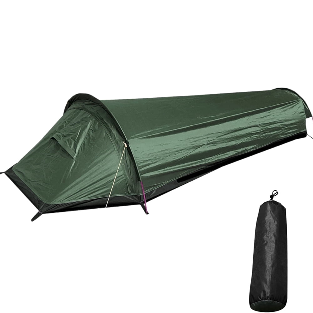 Backpacking Tent  Camping Sleeping Bag Tent Lightweight Single Person Tent