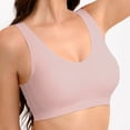 thumbnail image 1 of Seamless Comfort Bras for Solid Color T Shirt Wear with Smooth Back Design Everyday Support Everyday Back Smoothing Full Coverage Wireless bra, 1 of 4