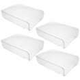 thumbnail image 3 of Miangastore 4pcs Desk Letter Tray Office Tray Paper Tray Organizer Clear Desktop File Holder Desktop Paper Holder Tray for Classroom Office Management, 3 of 9