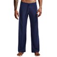 thumbnail image 2 of AherBiu Cargo Pants For Men Plus Size Joggers With Multi Pockets Regular Fitted Causal Loose Outdoor Trousers, 2 of 4