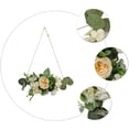 thumbnail image 4 of Vaidha Artificial Flower Decoration Style Decorative Flower Wreath Wall Pendant, 4 of 6