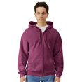 thumbnail image 4 of Gildan Mens Softstyle Fleece Midweight Full Zip Hoodie, 4 of 4