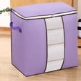 thumbnail image 4 of EGNMCR Conteneurs de Rangement, Rangement de Cuisine & Organisation Rangement Robuste avec Poignées Renforcées Sacs de Rangement Extra Larges pour Vêtements Sac Fourre-Tout Double Fermeture Éclair pour Gain de Place Poche de Rangement de Voyage, 4 of 5