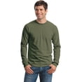 thumbnail image 3 of Gildan Men's 100 Percent Cotton Long Sleeve T-Shirt. G2400, 3 of 7