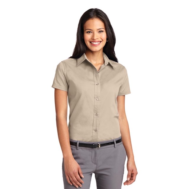 Port Authority Chemise à Manches Courtes Facile d'Entretien pour Femmes L508