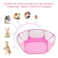thumbnail image 2 of Playpen for Small Animals  Foldable Cat Cage Tent with Zipper Cover  Portable Waterproof Pop-Up Play Yard Fence, 2 of 10
