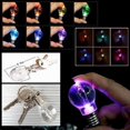 thumbnail image 3 of Mini Color Changing LED Flashlight Light Bulb Lamp Key Ring Keychain  Gift, 3 of 10