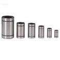 thumbnail image 1 of 10 Pcs/ LM3UU LM6UU LM8UU LM10UU LM12UU LM16UU Roulement Linéaire 8mm Roulement Linéaire pour Bagues de Tige Pièces d'Arbre Linéaire, Faible Friction, 1 of 5