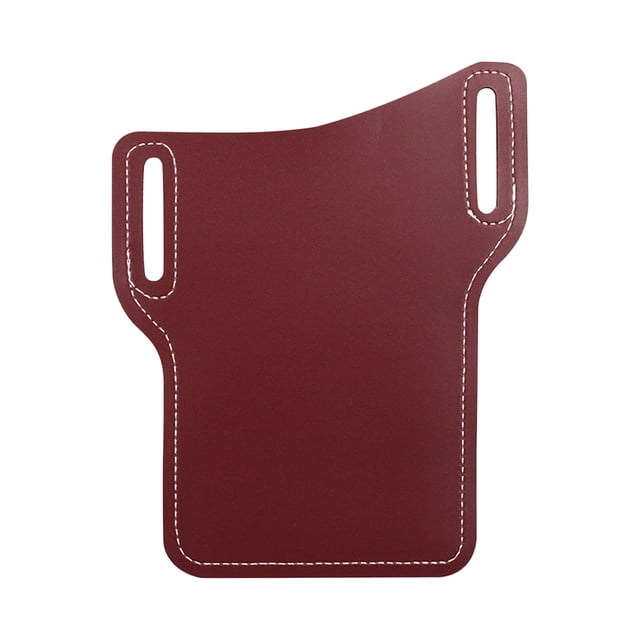 Leather Phone Case,Universal Leather Case Waist Mobile Phone Bag Outdoor Mobile Phone Waist Bag Waist Hanging Mobile Phone Bag Anti-Falling Mobile Phone Case,Retro Phone Case
