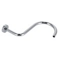 thumbnail image 2 of Loewten Shower Arm, S Shape Shower Extension Arm With Decorative Cover For Hotel For Bathroom, 2 of 8
