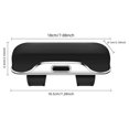 thumbnail image 2 of Car Visor Sunglasses Holder | Hard Shell Eyeglasses Storage Case | Auto Glasses Organizer for Vehicle Sun Visor | Compact Design for Easy Installation, 2 of 6
