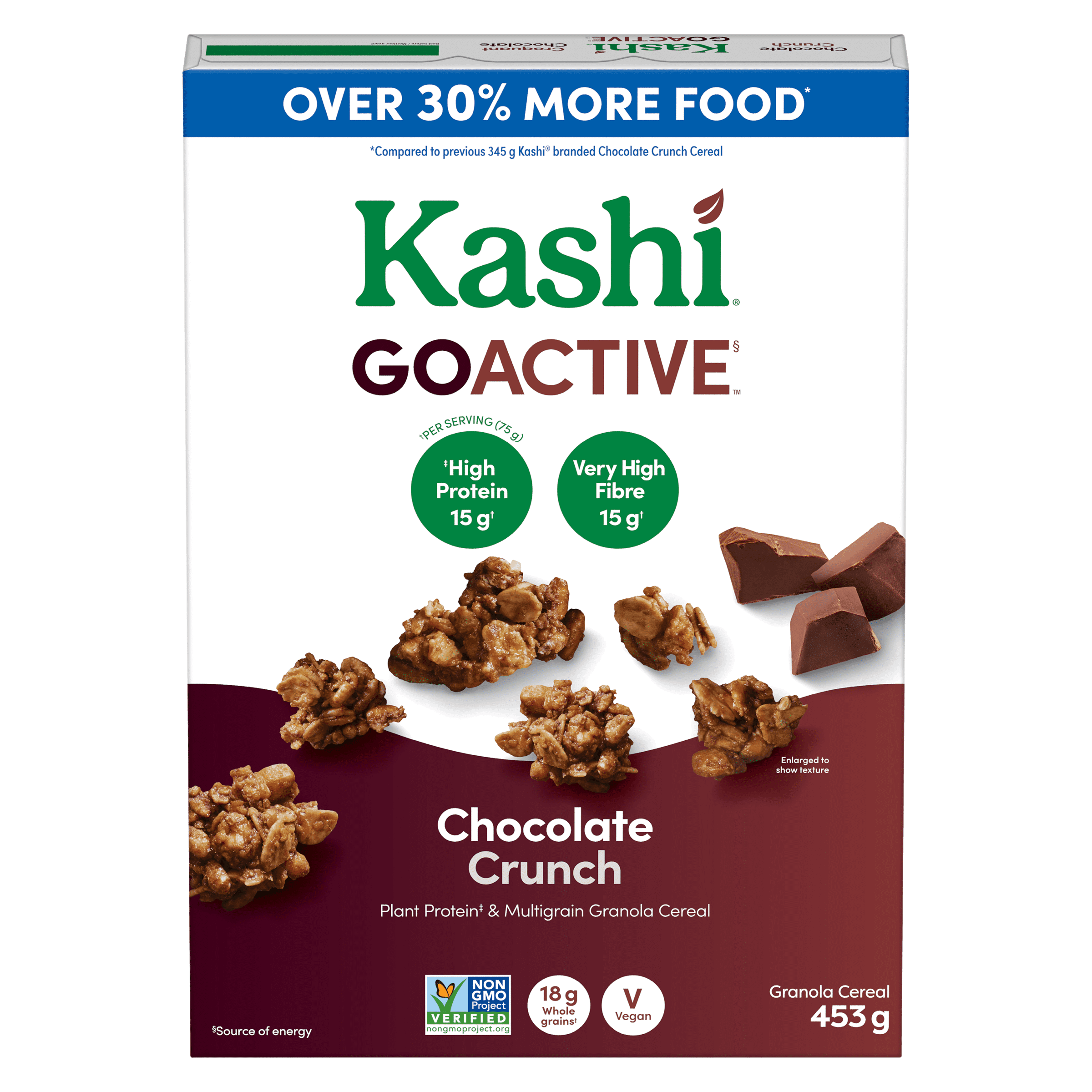 Céréales granola Kashi® GOACTIVE™ Croquant Chocolat, 453 g