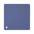 thumbnail image 1 of ziyahi Heats Insulation Table Mat Dish Plate Pot Pad Square Coaster Nonslip Placemat Desk Countertop Protector Kitchen Draining Gray Blue, 1 of 5