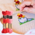 thumbnail image 4 of XYAIYT Premium 8.7 Yard Embroidery Thread Set for Crafting 6 Skeins for Knitting,Sewing,DIY Projects Ideal for Beginners Experts Alike, 4 of 4