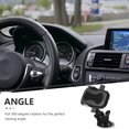 thumbnail image 3 of Raindrops Car Mount Holder with 360 Degree Rotation and Padded Back for Secure Phone and GPS Positioning Black, 3 of 7