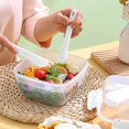 thumbnail image 4 of Aidoshy Salad Lunch Container To Go, 52-oz Salad Bowls with 6 Compartments, Salad Dressings Container for Salad Toppings, Snacks, Men, Women, 4 of 7