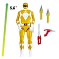 thumbnail image 4 of Mighty Morphin Power Rangers: Re-Ignition - Auto-Morphin Jaune Ranger Action Figure by Playmates Toys, 4 of 7